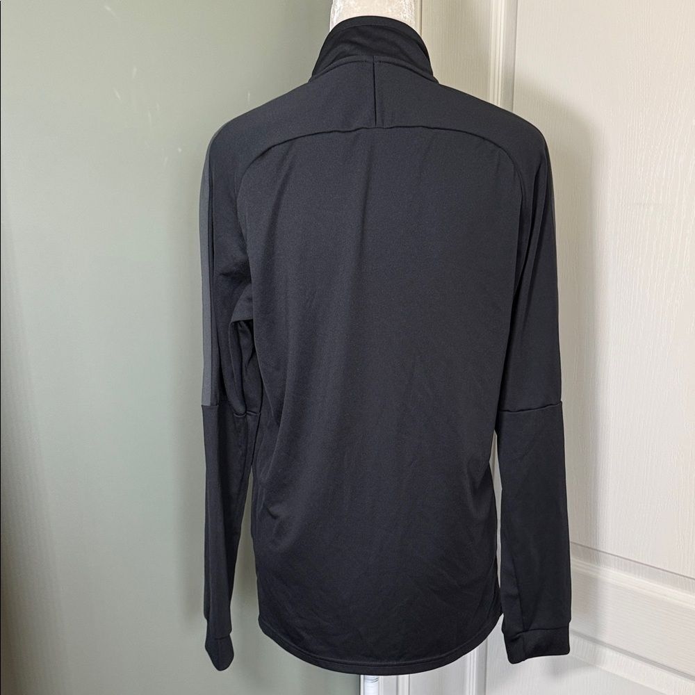 Nike Dri-FIT Black and Grey Full-Zip Track Jacket Size M - Picture 6 of 10